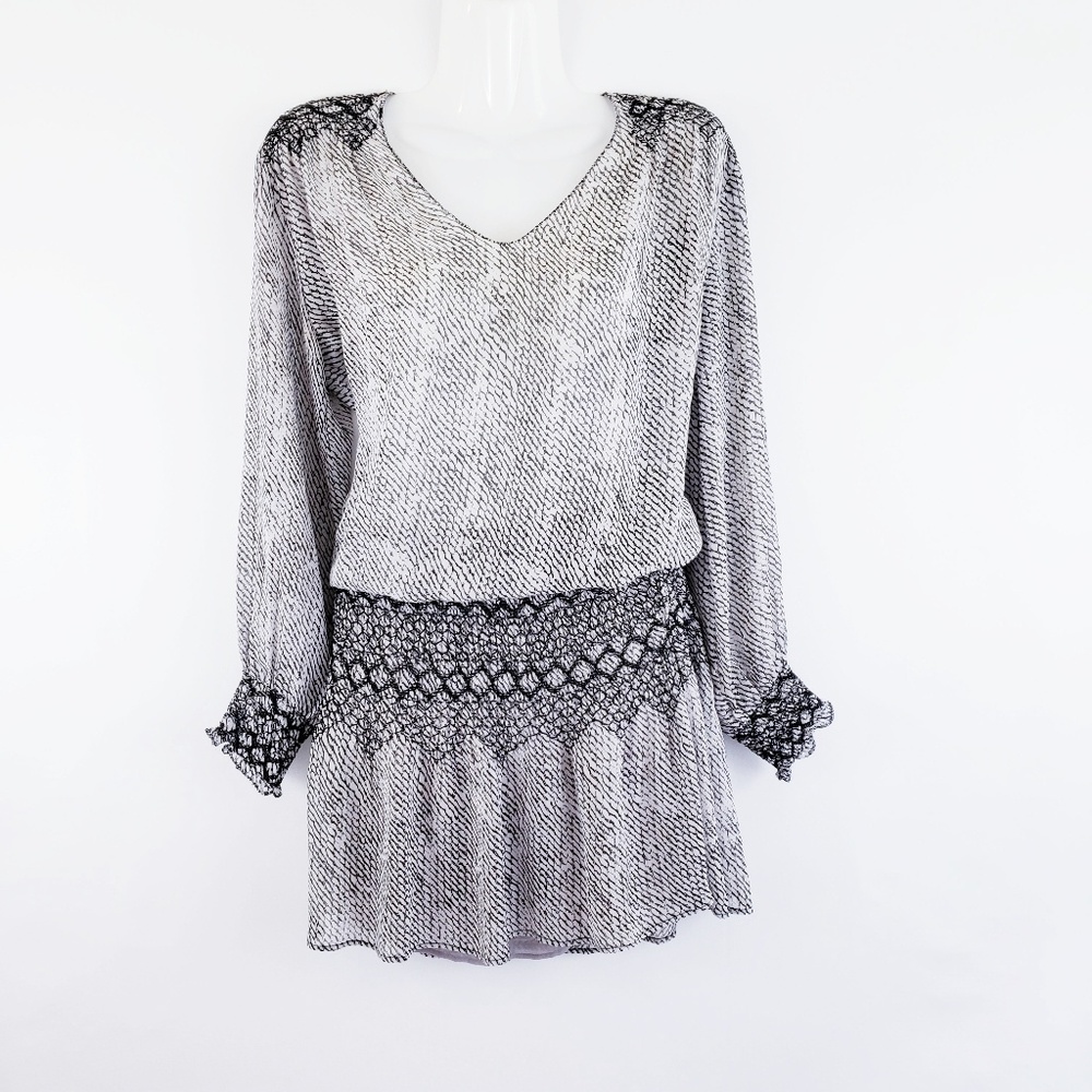 🚫SOLD🚫 Ulla Johnson Anika Smock Silk Dress - Picture 3 of 8